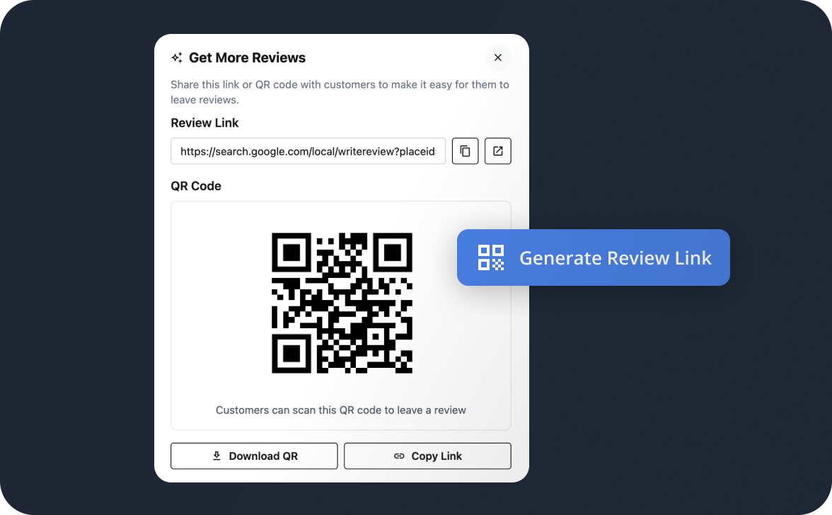 Easily collect more reviews