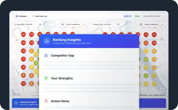 Get a clear strategy to rank higher in local search