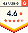 G2 rating 4.6 out of 5