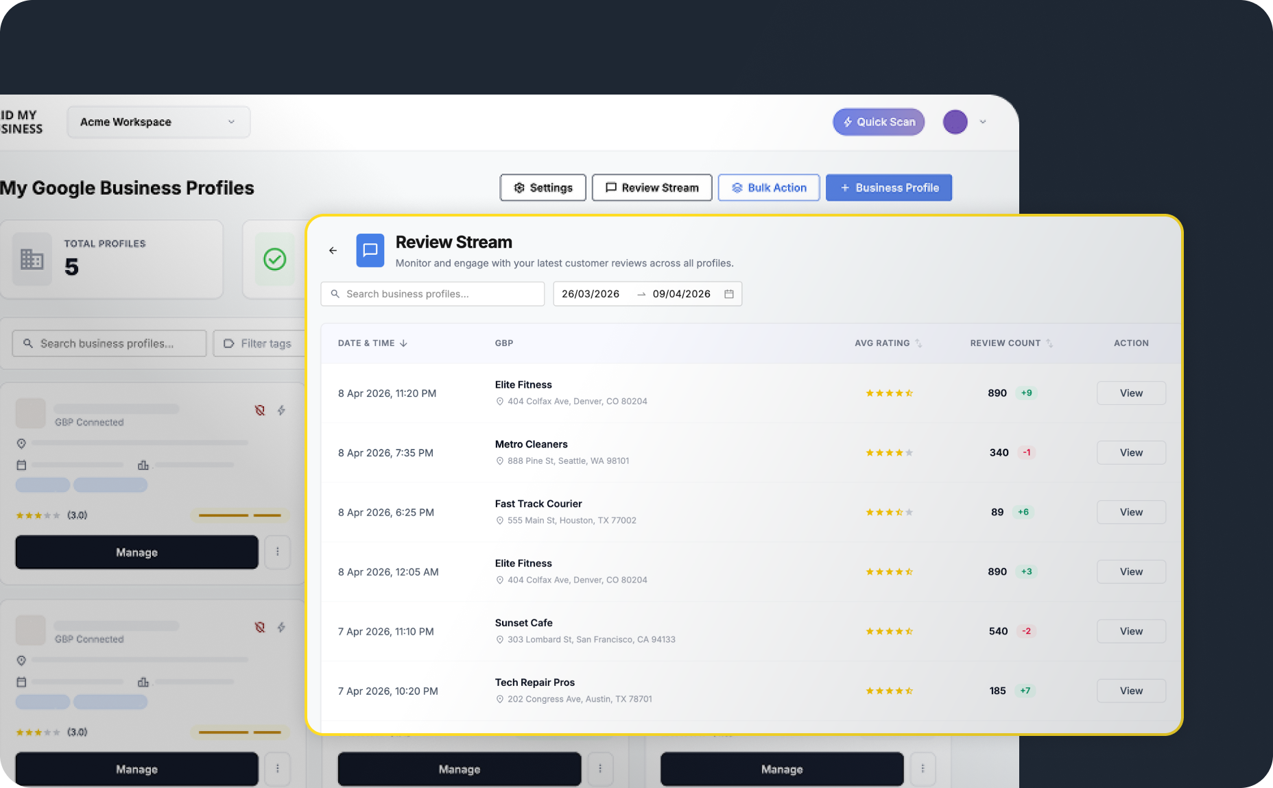 Review Stream